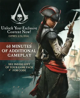 Assassin's Creed IV Black Flag PlayStation 3 NTSC-U GameStop Edition promotional page