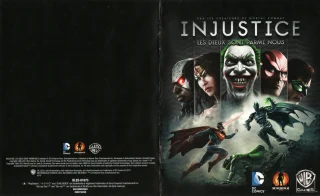 Injustice: Gods Among Us PlayStation 3 PAL manual