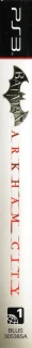 Batman: Arkham City PlayStation 3 NTSC-U spine