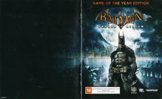 Batman: Arkham Asylum - Game of the Year Edition PlayStation 3 NTSC-U Greatest Hits manual