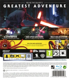 LEGO Star Wars: The Force Awakens PlayStation 3 PAL back cover