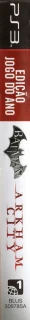 Batman: Arkham City - Game of the Year Edition PlayStation 3 NTSC-U Game of the Year Edition spine