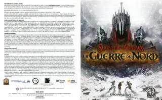 The Lord of the Rings: War in the North PlayStation 3 PAL manual