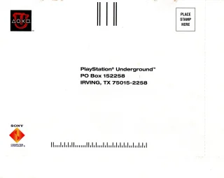 Killzone 2 PlayStation 3 NTSC-U registration card