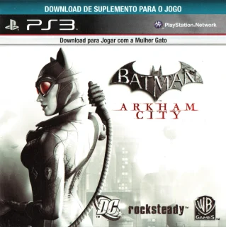 Batman: Arkham City PlayStation 3 NTSC-U code insert, front