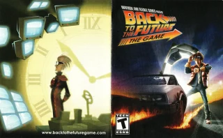 Back to the Future: The Game PlayStation 3 NTSC-U manual