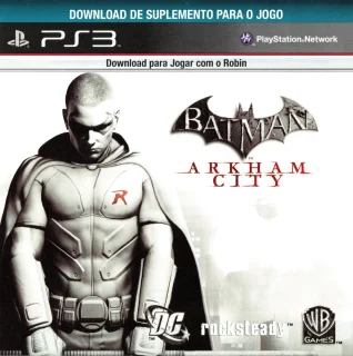 Batman: Arkham City PlayStation 3 NTSC-U code insert, front 2