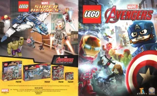 LEGO Marvel's Avengers PlayStation 3 PAL manual