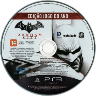 Batman: Arkham City - Game of the Year Edition PlayStation 3 NTSC-U Game of the Year Edition disc