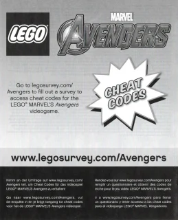 LEGO Marvel's Avengers PlayStation 3 PAL promotional page