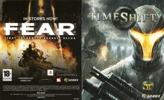 TimeShift PlayStation 3 PAL manual