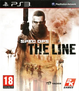 Spec Ops: The Line PlayStation 3 PAL front cover