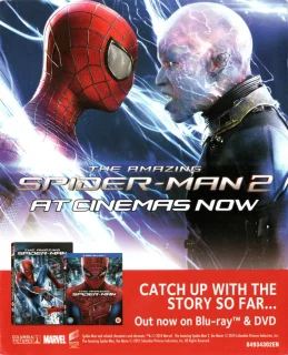 The Amazing Spider-Man 2 PlayStation 3 PAL promotional insert