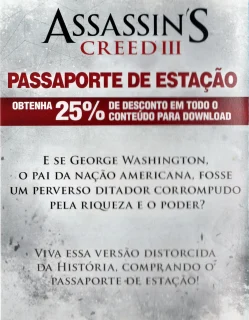Assassin's Creed III PlayStation 3 NTSC-U promotional page 2