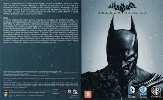 Batman: Arkham Origins PlayStation 3 NTSC-U manual