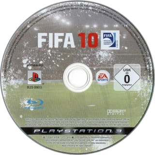 FIFA 10 PlayStation 3 PAL disc