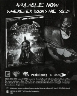 Batman: Arkham Asylum PlayStation 3 NTSC-U promotional insert
