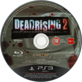 Dead Rising 2 PlayStation 3 PAL disc