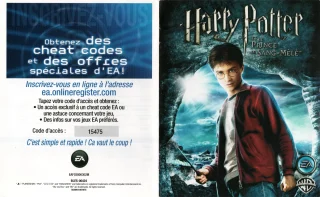 Harry Potter and the Half-Blood Prince PlayStation 3 PAL manual