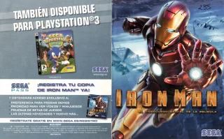 Iron Man PlayStation 3 PAL manual