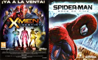 Spider-Man: Edge of Time PlayStation 3 PAL manual