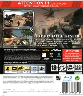Soldier of Fortune: Payback PlayStation 3 PAL back cover