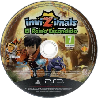 Invizimals: The Lost Kingdom PlayStation 3 PAL disc