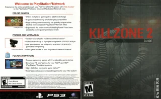 Killzone 2 PlayStation 3 NTSC-U manual