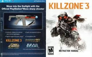 Killzone 3 PlayStation 3 NTSC-U manual
