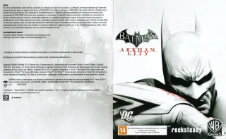 Batman: Arkham City PlayStation 3 NTSC-U manual
