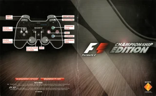 Formula One: Championship Edition PlayStation 3 PAL manual