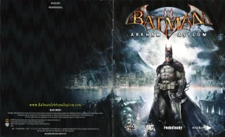 Batman: Arkham Asylum PlayStation 3 PAL Platinum manual