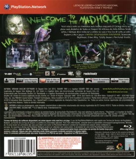 Batman: Arkham Asylum - Game of the Year Edition PlayStation 3 Greatest Hits back cover