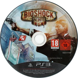 BioShock Infinite PlayStation 3 PAL disc