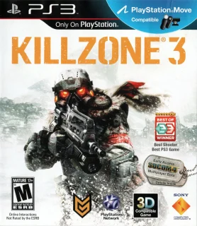 Killzone 3 PlayStation 3 NTSC-U front cover
