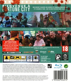 Dead Rising 2 PlayStation 3 PAL back cover