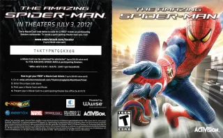 The Amazing Spider-Man PlayStation 3 NTSC-U manual